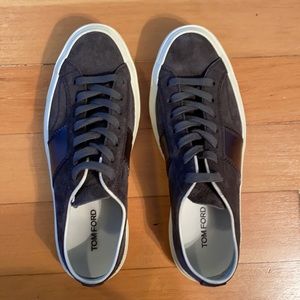 Tom Ford suede ‘Cambridge’ sneakers. Size US 9/UK 8.